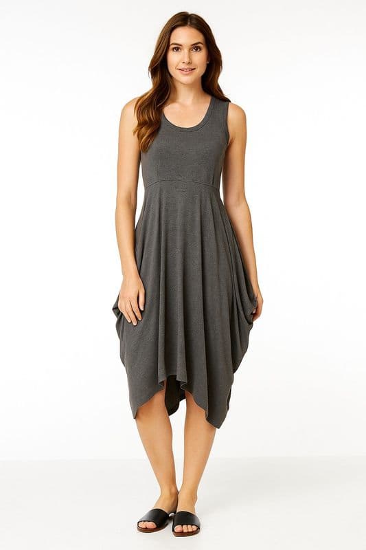 JZ24112101/ Charcoal Panel Dress NOW  £5