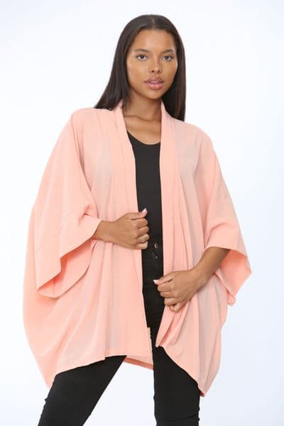 KA04022201 COTTON KIMONO PEACH/ORANGE last 3 @ £3