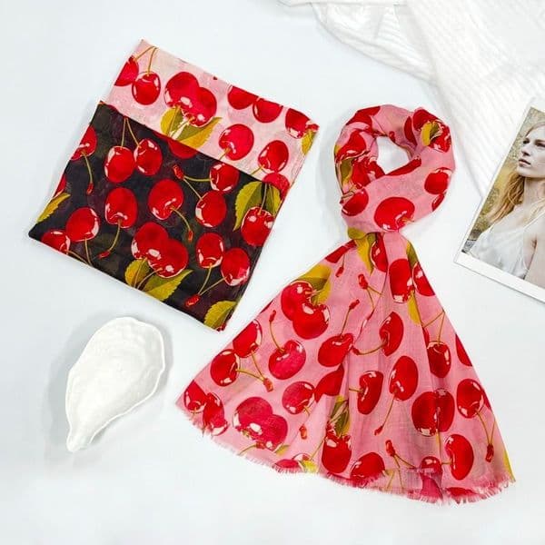LP3848 CHERRY PRINT - 3 ASST @ £3.60