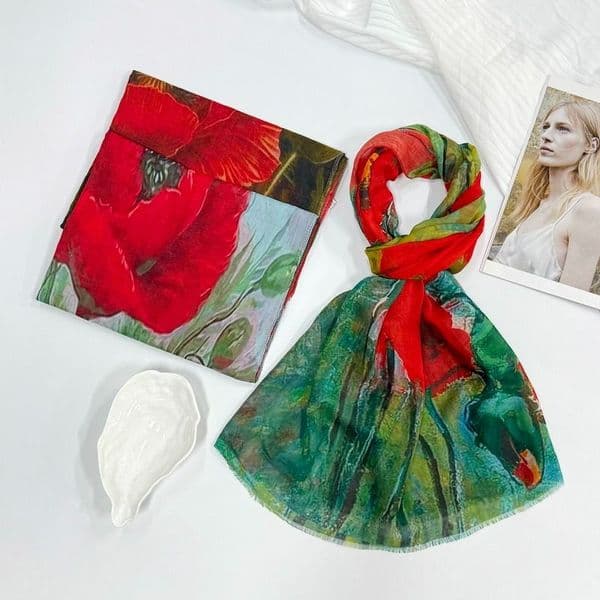 LP3852 POPPY PRINT @ £3.60
