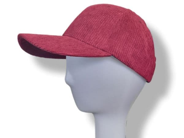 MH4012B CORD CAP BURGUNDY