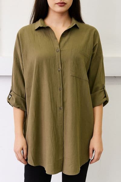 PON9598 KHAKI SHIRT