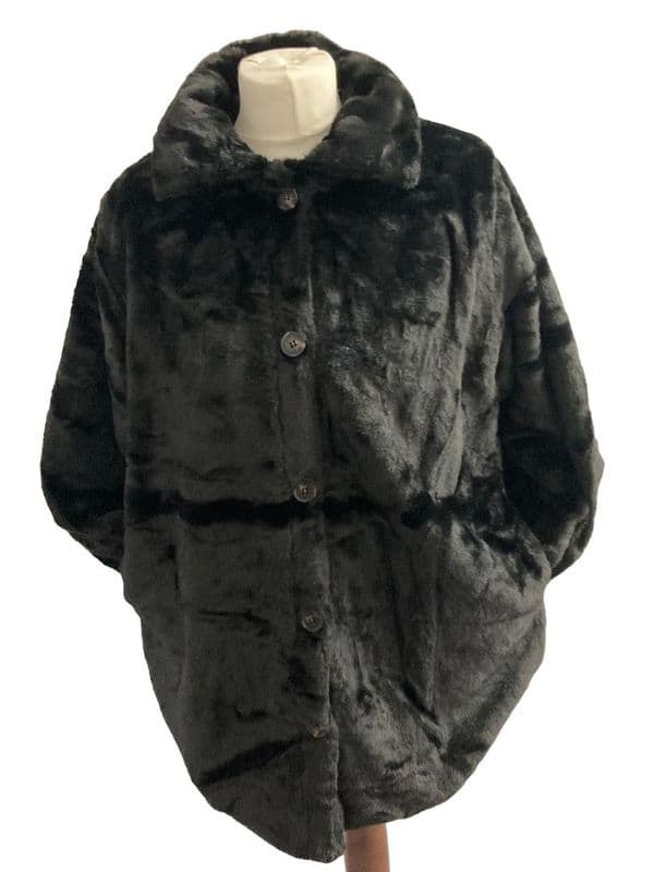 PON9827 SHACKET BLACK M-L