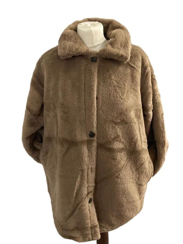 PON9869 SHACKET BEIGE M-L