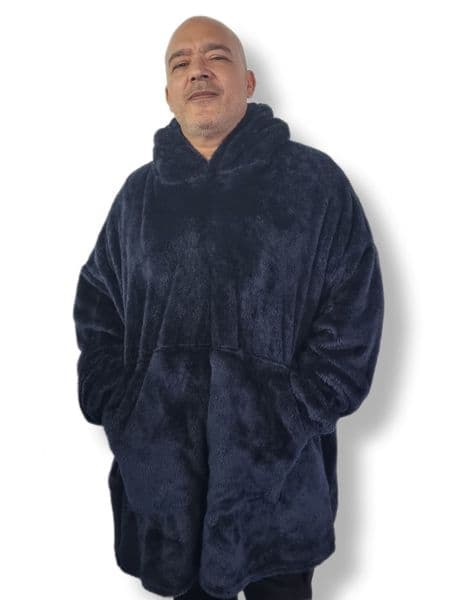 PON9879 BLANKET HOODIE NAVY
