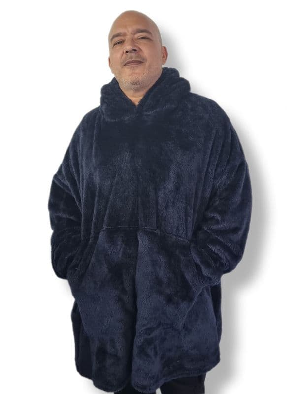 PON9879 BLANKET HOODIE NAVY