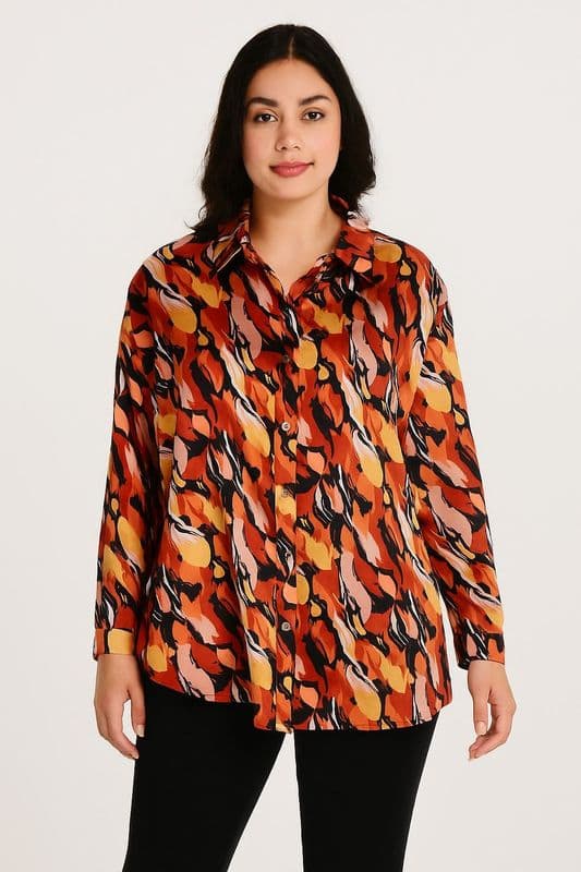 SA21062304 SHIRT BROWN