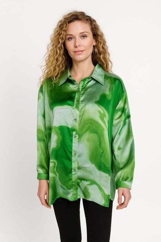 SA21062306 SHIRT GREEN