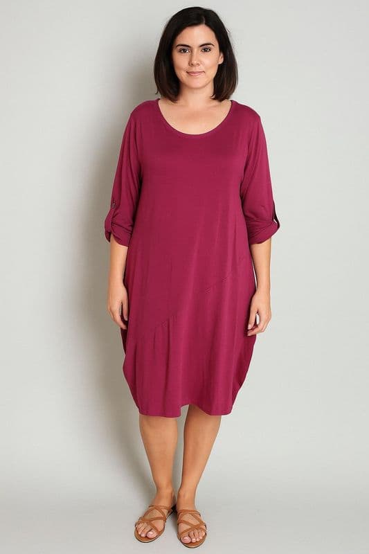 Slash Panel tunic PON9600