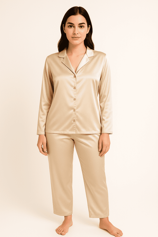 SS0014 Champagne Nightwear set NOW £5