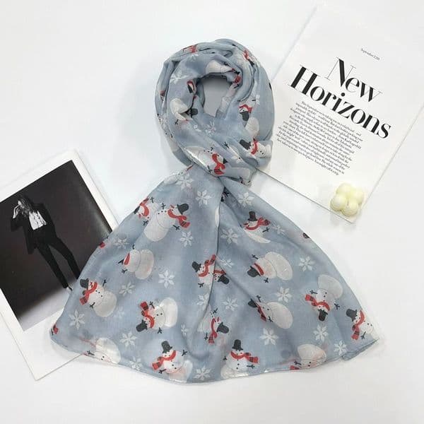 TR6733 SNOWMAN BLUE - SINGLES @ £2.95