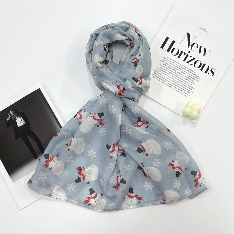 TR6733 SNOWMAN BLUE - SINGLES @ £2.95