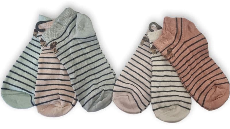 TS001 TRAINER SOCKS 4 packs of 3