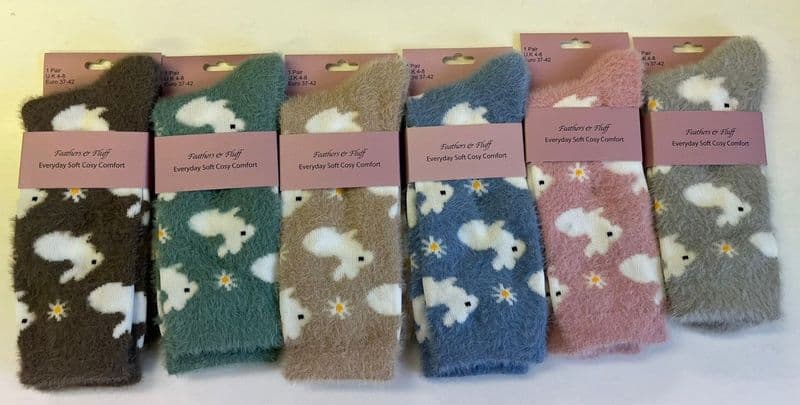 WIN005 BUNNY - 6 ASST - 12 PACK @ £2.45