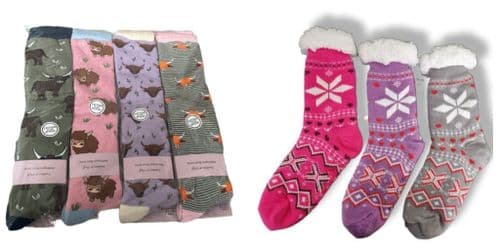 WINTER SOCK STYLES