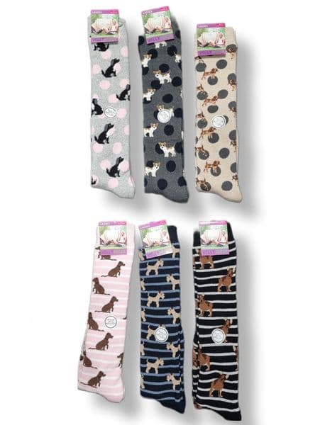 WS001 WELLY SOCKS 12 Pack