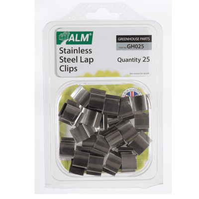 ALM Sprung Glazing Lap Clips - Stainless Steel