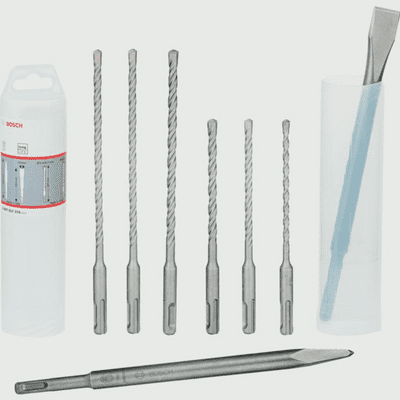 Bosch Chisel & SDS Set - 8 Piece