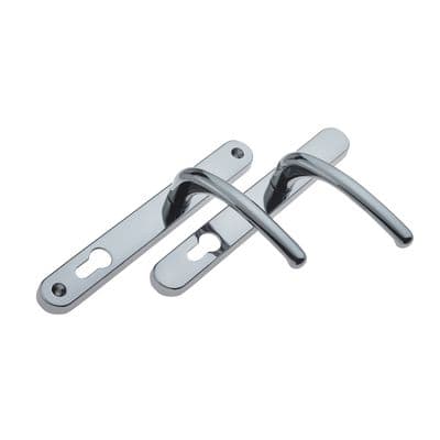Chrome 92 PZ  Balmoral UPVC Door Handle