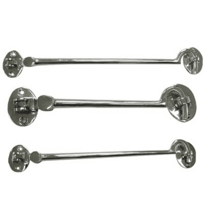 Chrome Cabin Hook, Hold Open Door Stay