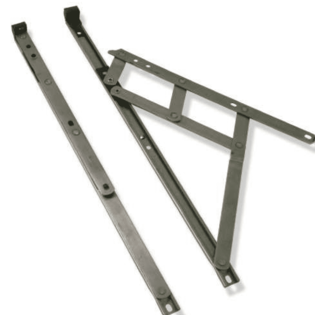 Kore Replacement UPVC Window Hinges – 8 To 20 Inch, Side Or Top Opening, 13mm Stack Height
