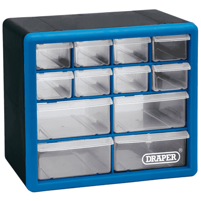 Draper 12 Drawer Parts  Organiser