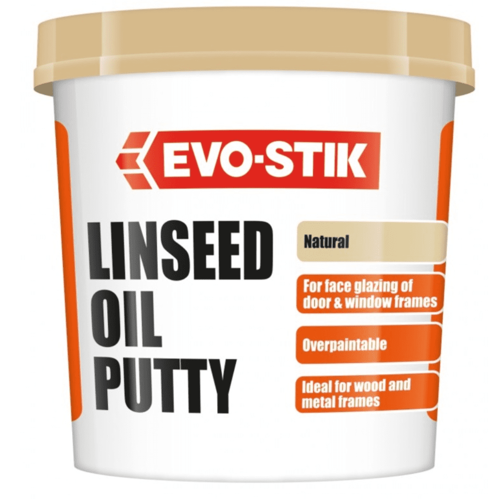 EvoStik MultiPurpose Linseed Oil Putty 1kg Natural