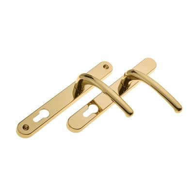 Gold 92 PZ  Balmoral UPVC Door Handle