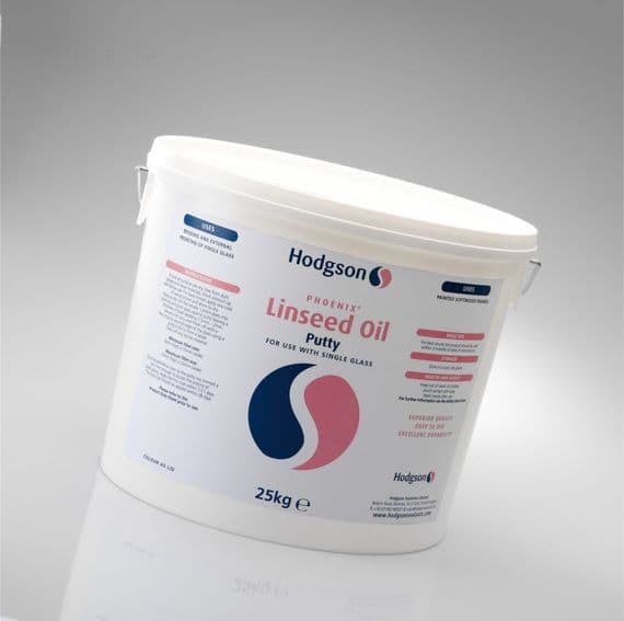 Hodgsons Linseed Oil Putty Colour Natural