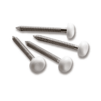 Polytop Plastic Nails / Pins For Fascia & Cladding