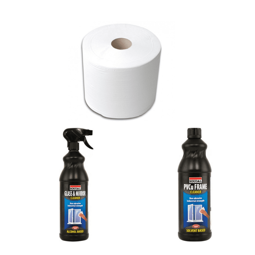 Professional Glass & Frame Cleaner Trade Pack 12 X Solvent Glass ...