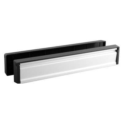 Slimline 12 Inch Letterbox White