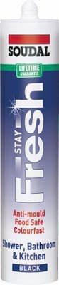 Soudal Stay Fresh Sanitary And Bathroom Sealant Box Of 12 Brilliant White