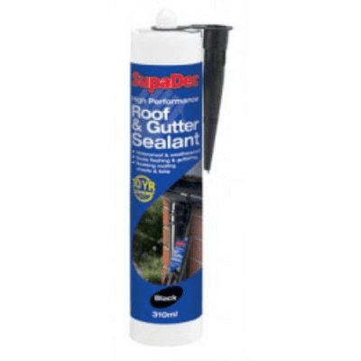 SupaDec Roof & Gutter Sealant - 300ml Black