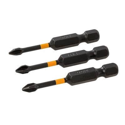 Triton PH1 50mm Screwdriver Bit 3PK