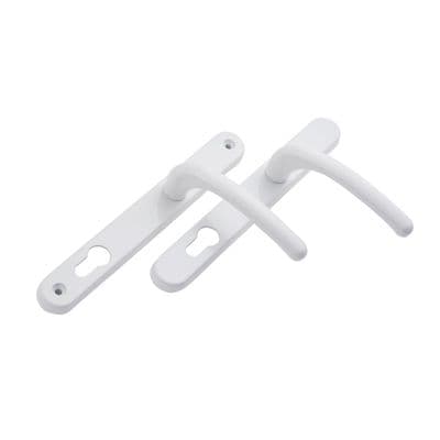 White 92 PZ  Balmoral UPVC Door Handle