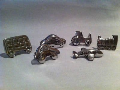 6 x Children'S Drawer Pulls Handle Cupboard Door Knobs Bedroom Playroom Transport