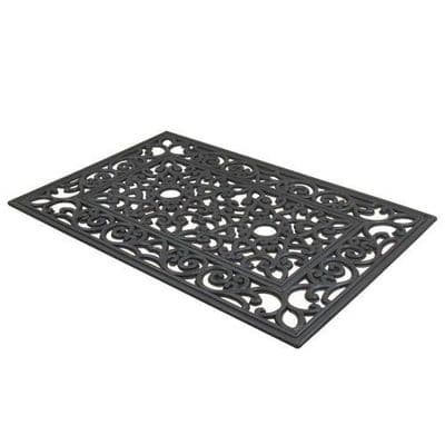 Classic Ornate Rubber Door Mat/Garden Out Door,Heavy Duty,40 X 60Cm,Very Stylish