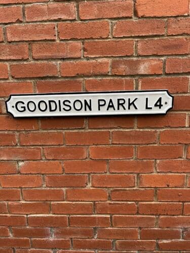 Everton FC Goodison Road Street Sign By Everton F.C - Foto 6