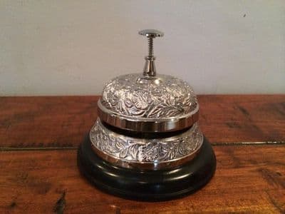Large Quality Service Bell Reception Counter Desk Restaurant Chrome Shop Hotel*