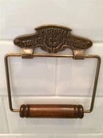 Quality Vintage Brass Antique Bronze Style Toilet Loo Roll Holders Bathroom Wc