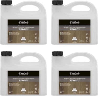 500235A Woca Wood Lye white 10ltr total box of 4 x 2.5L