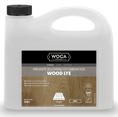 500237A Woca Wood Lye Grey 2.5L