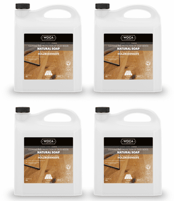 511150A Woca Natural Soap White 20ltr total box of 4 x 5L