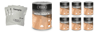 522072 Woca Master Colour Oil natural range