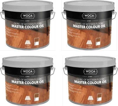 522573AA Woca Master Colour Oil White 10ltr total box of 4 x 2.5L