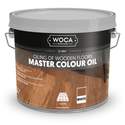 522573AA Woca Master Colour Oil white 2.5ltr