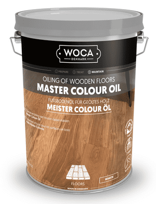 522575AA Woca Master Colour Oil white 5ltr