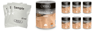 527310 Woca Maintenance Oil range 3 colours