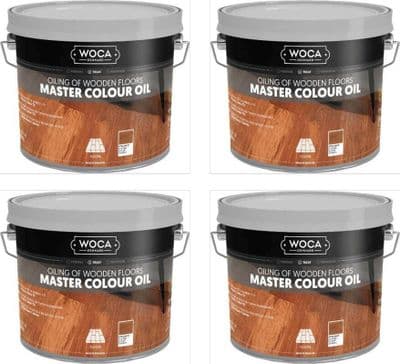 531825AA Woca Master Colour Oil Extra White 118 10ltr total box of 4 x 2.5L